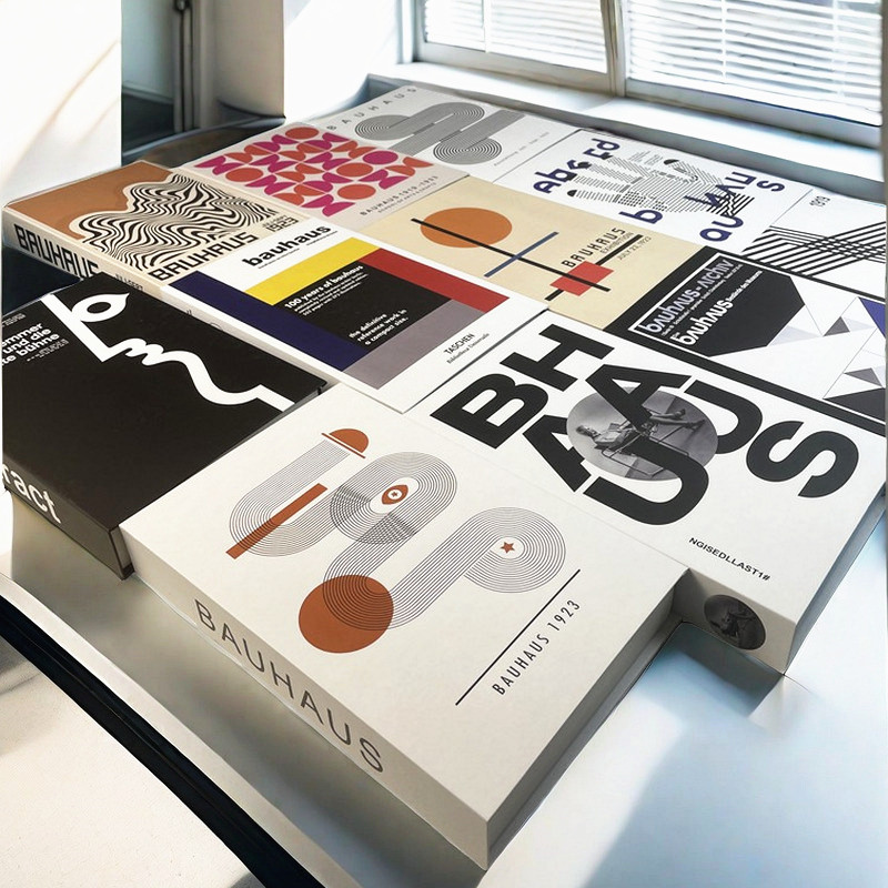 Interior Design Book - Anstrak Boho buku dekoratif mewah abstrak