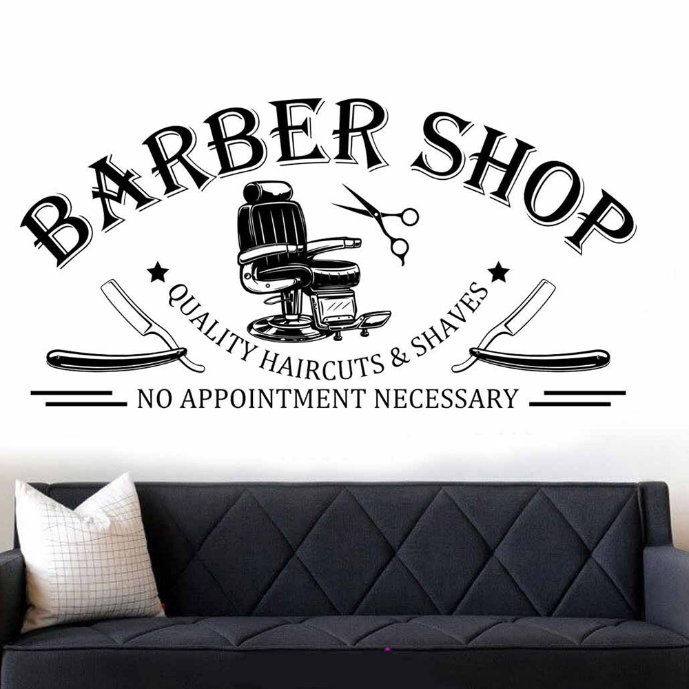 Interior Design Intern - Stiker Tempel Dinding Seni Jendela Salon