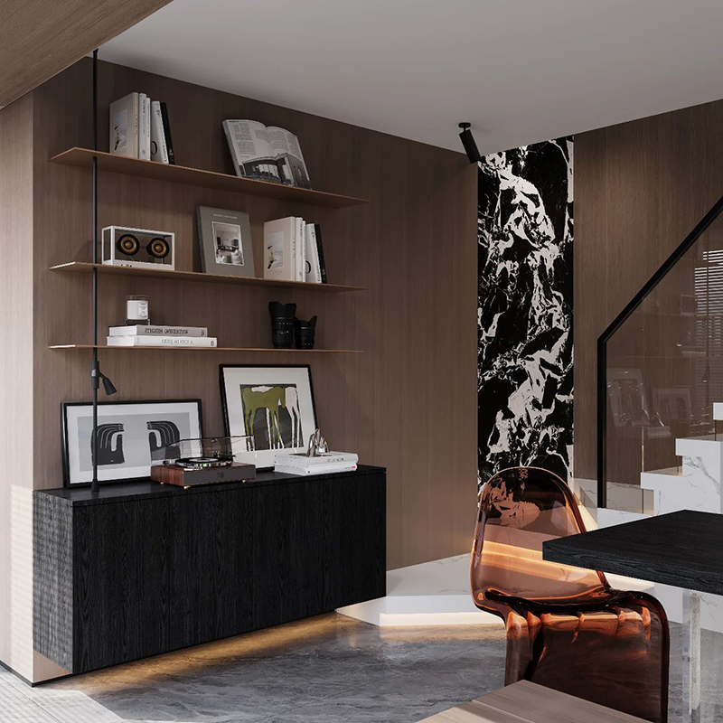 Interior Design And Build - Desain Interior Villa Modern 3D Render