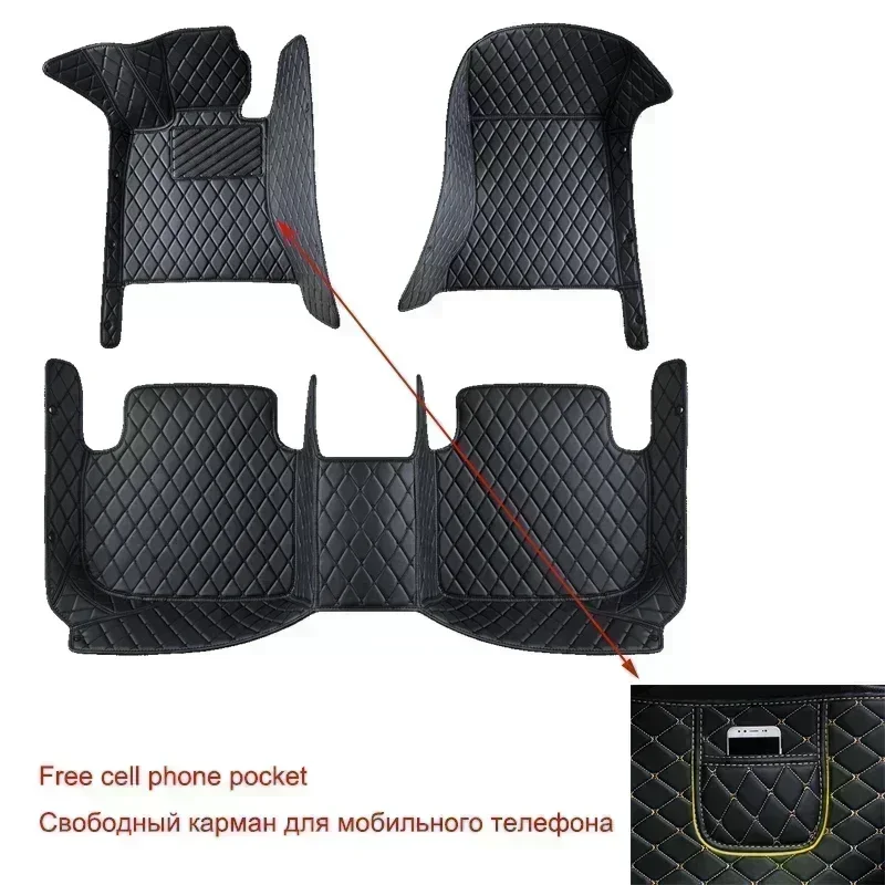 Interior Design Mockup - Tikar lantai mobil disesuaikan untuk MINI