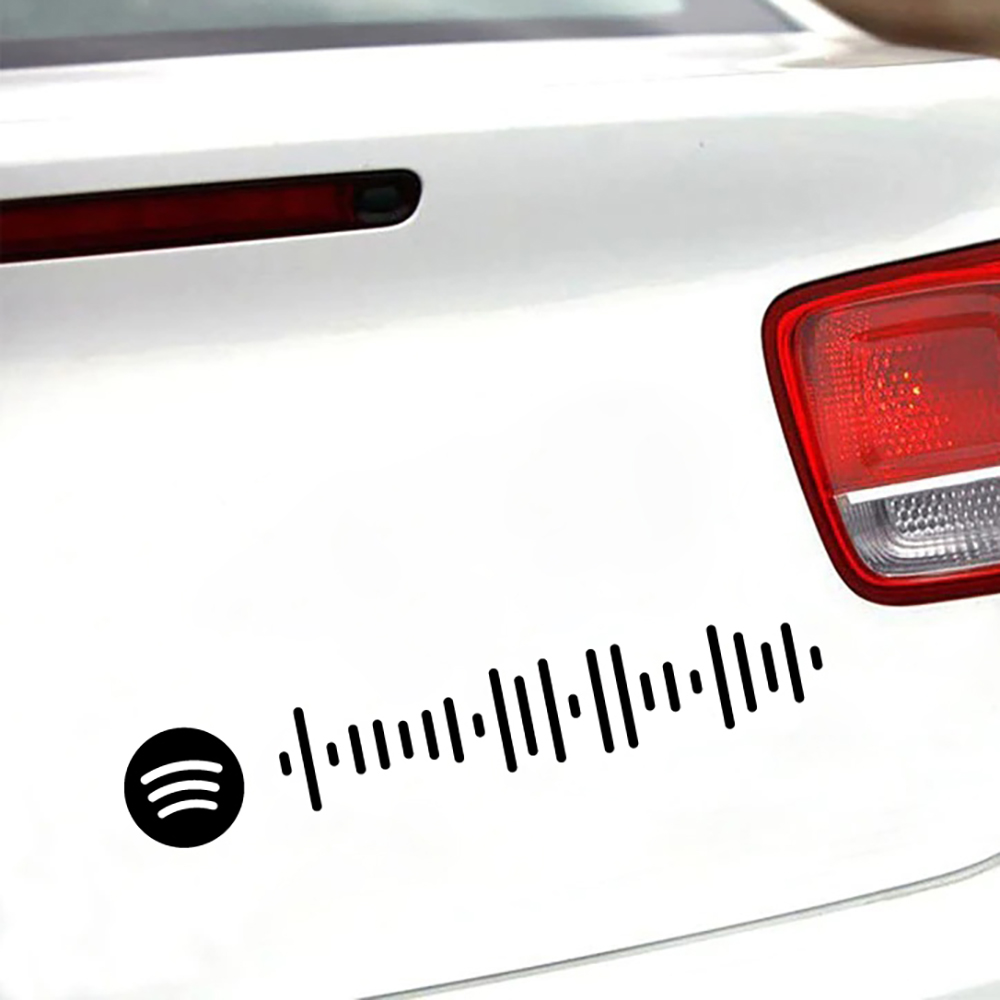 Interior Design Magazine - Stiker Vinil Kode Lagu Spotify Kustom,