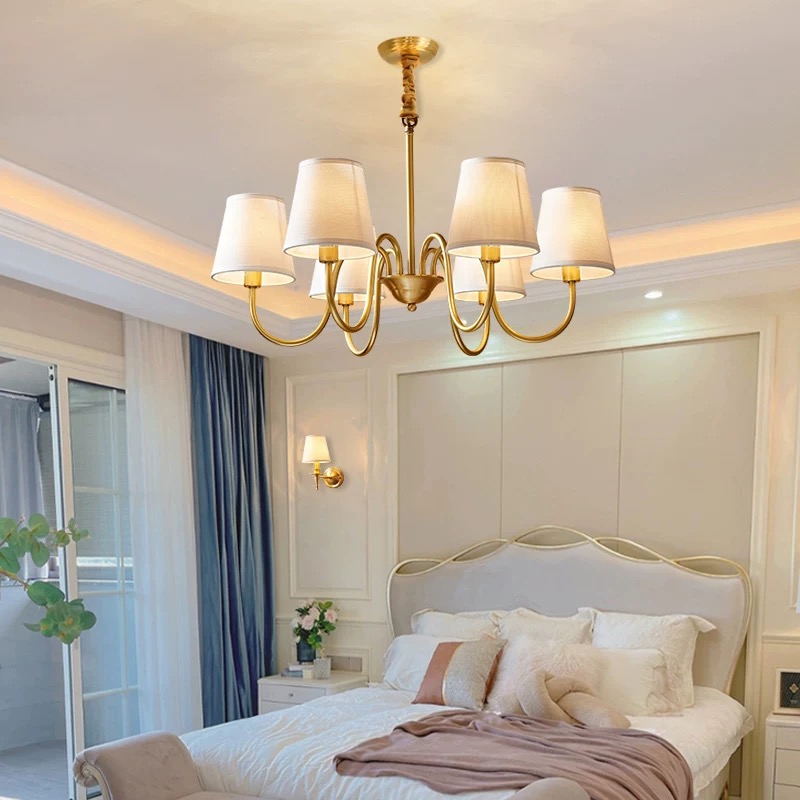 Interior Design Intern - Lampu gantung tembaga untuk ruang tamu