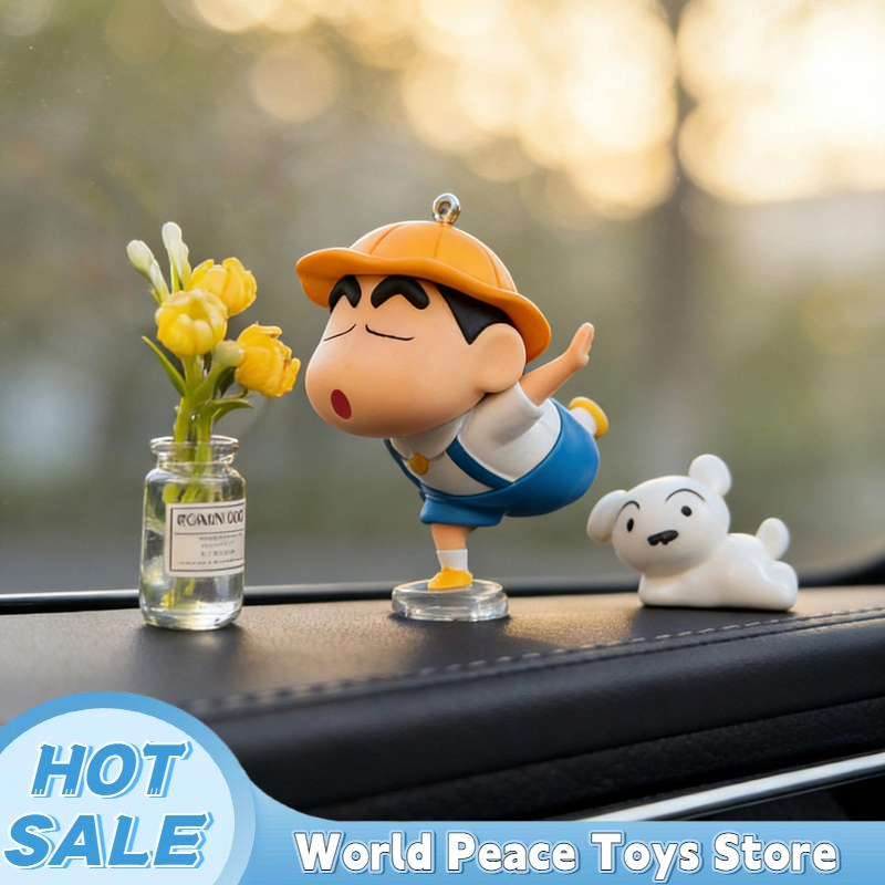 Interior Design Mockup - Crayon Shin-Chan Ornamen Dasbor Mobil Dekorasi