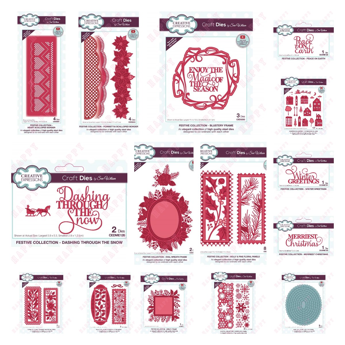 Interior Design Paper - Logam Pemotong Dies Natal Emosi Kata