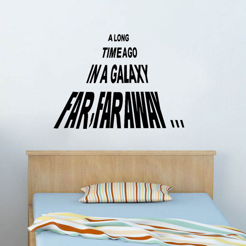 Interior Design Magazine - Stiker Dinding Space Wars A LONG