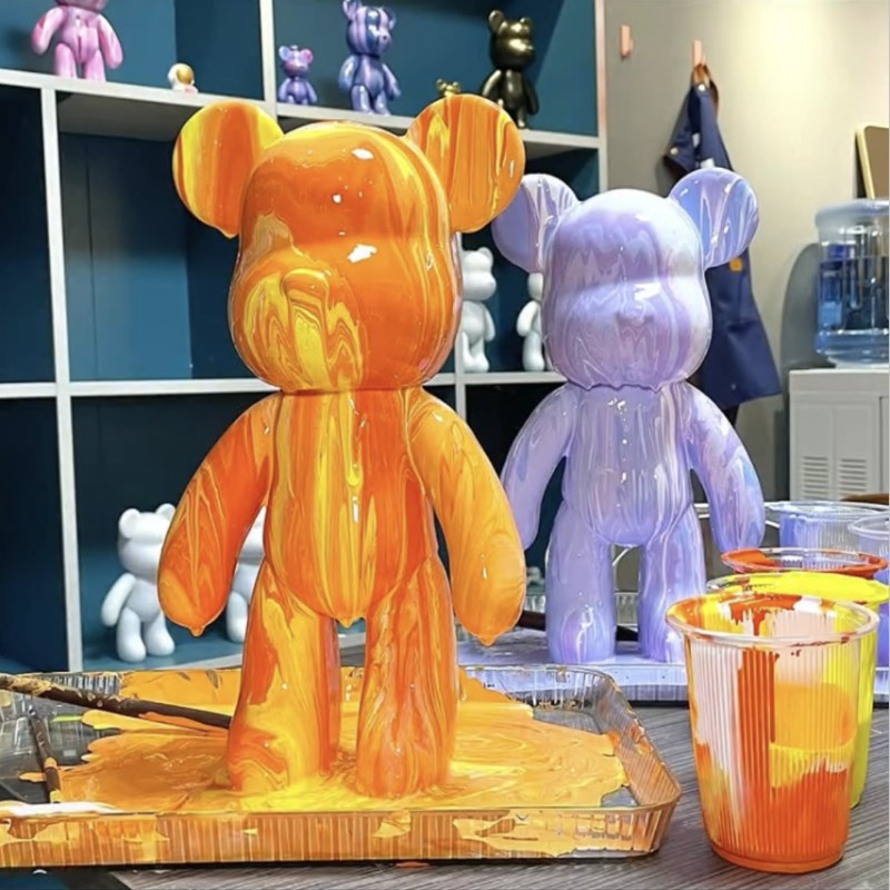 Interior Design Book - Ornamen lukisan grafiti mainan boneka cetakan