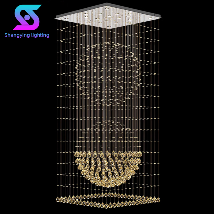 Lampu Gantung Kristal Desain S - Interior Design Scandinavian ulasan dan harga