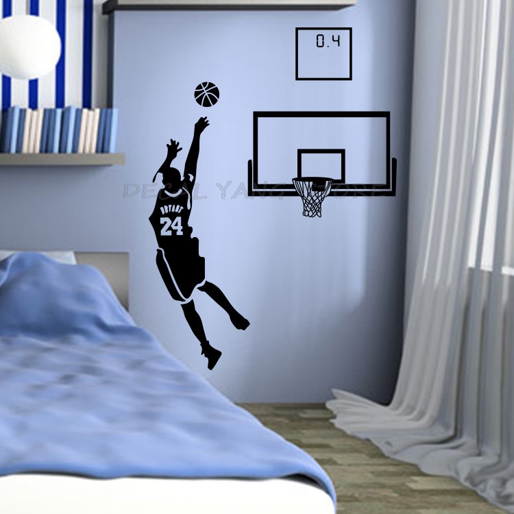 Stiker Dinding Tema Olahraga S - Interior Design Magazine ulasan dan harga