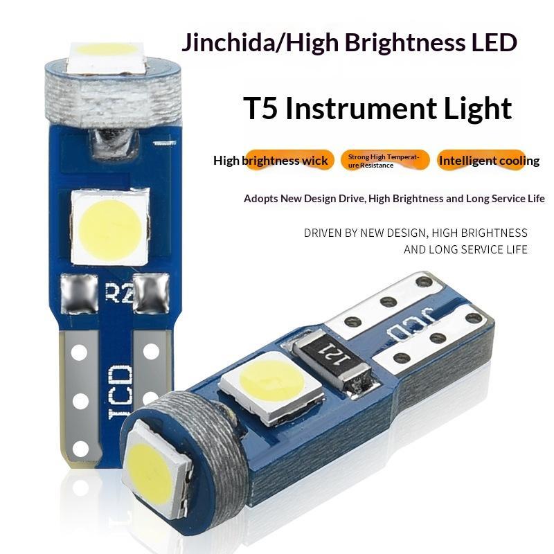 10 Buah Bohlam Led T5 Canbus W - Interior Design Icon ulasan dan harga