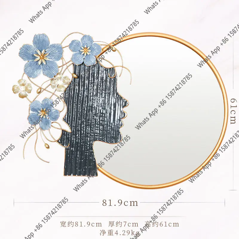 Cermin Dekoratif Premium Gh, B - Rattan Mirror Round ulasan dan harga