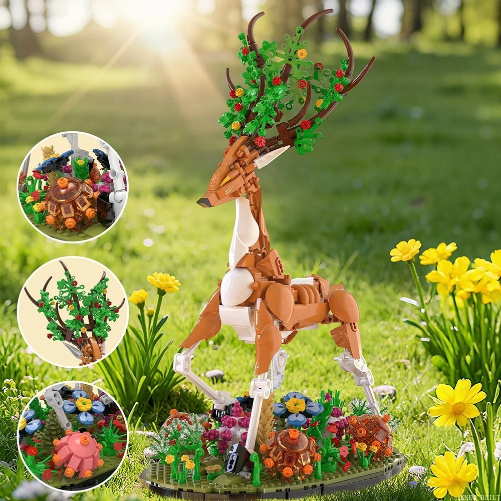 Elk Wildlife Construction Kit  - Interior Design Scandinavian ulasan dan harga