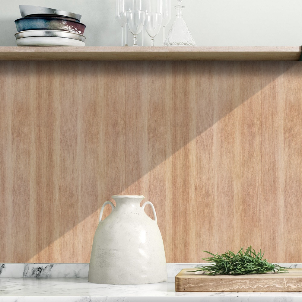 Wallpaper PVC Motif Kayu Skand - Interior Design Scandinavian ulasan dan harga