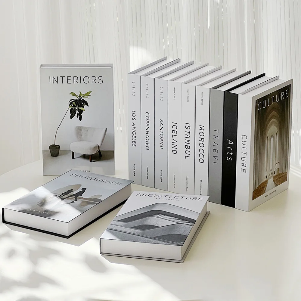 Ornamen estetika buku palsu, a - Interior Design Book ulasan dan harga