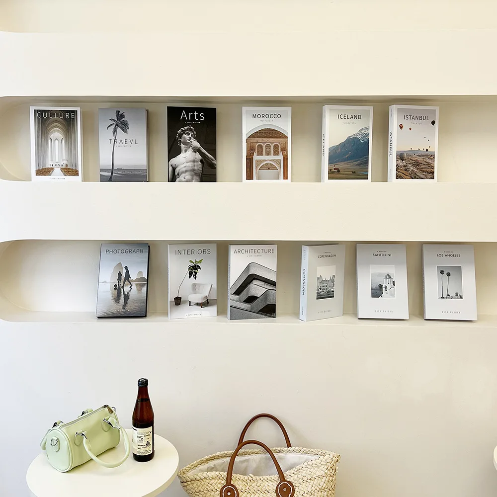 Ornamen estetika buku palsu, a - Interior Design Book ulasan dan harga