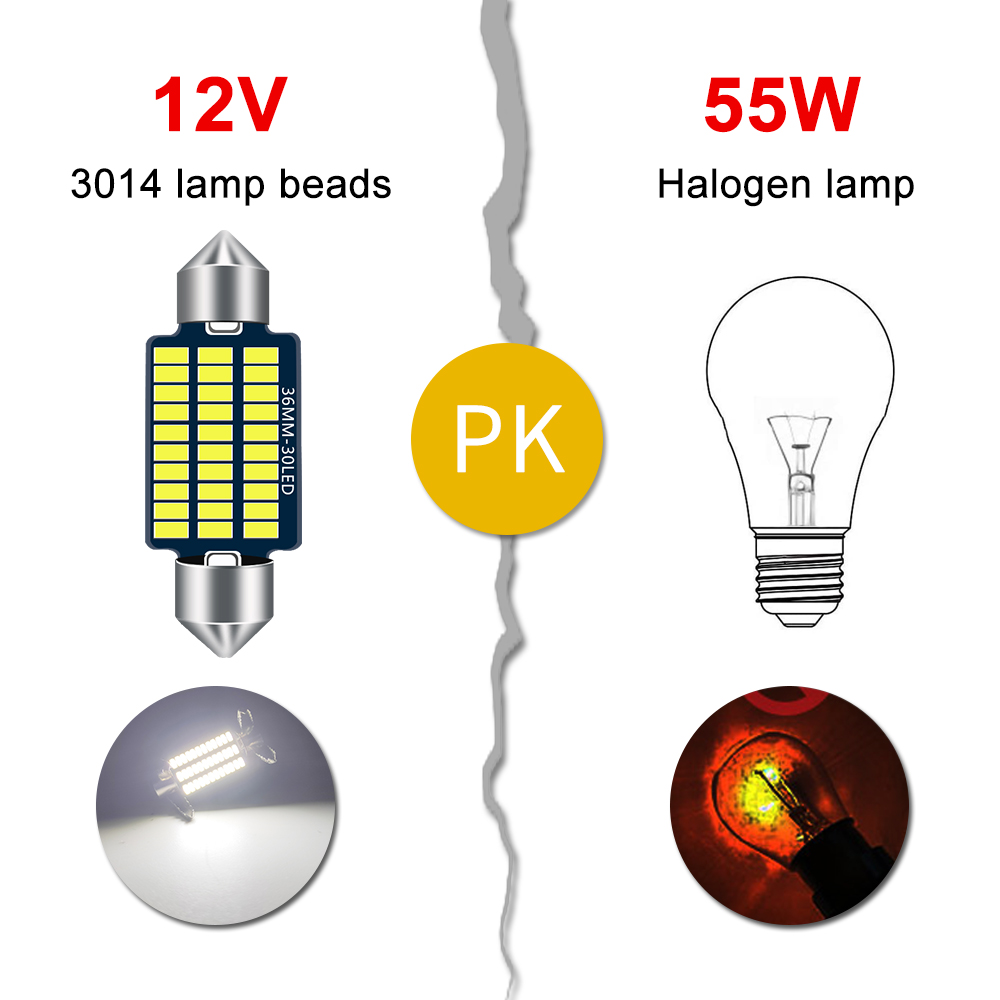 1 Buah Lampu Interior Mobil LE - Interior Design Icon ulasan dan harga