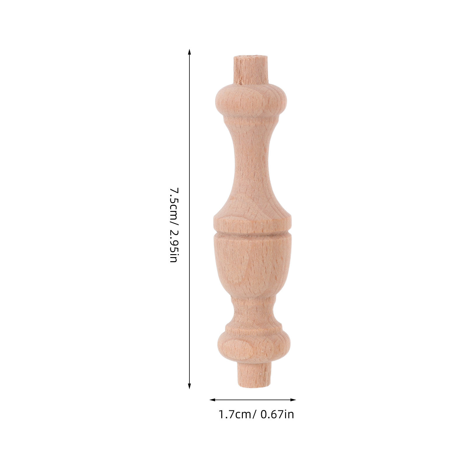 10 Buah Baluster Tangga Kayu B - Interior Design Deck ulasan dan harga
