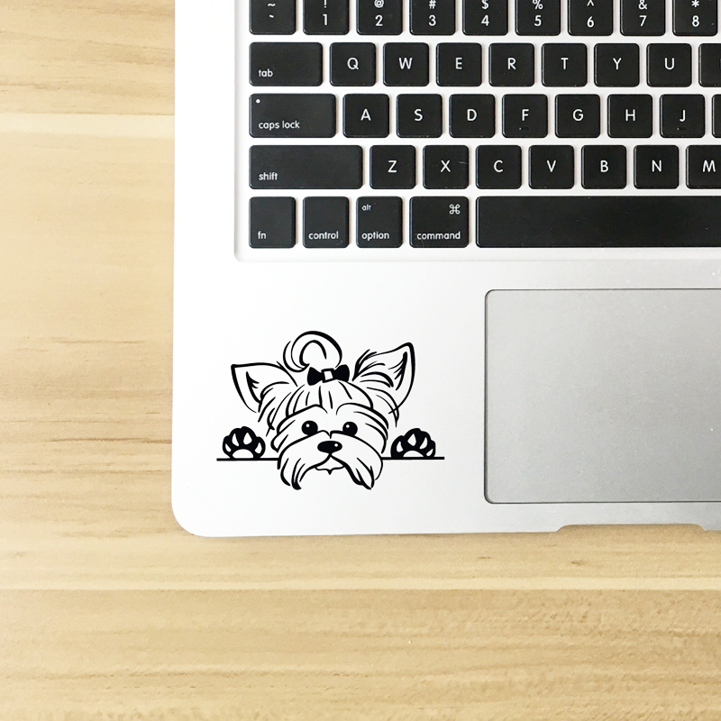 Yorkshire Terrier Stiker Vinil - Interior Design Magazine ulasan dan harga