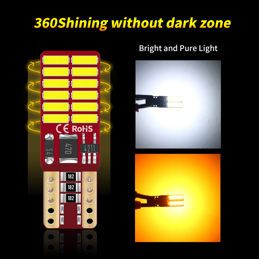 2-10 buah W5W LED T10 lampu Le - Interior Design Icon ulasan dan harga