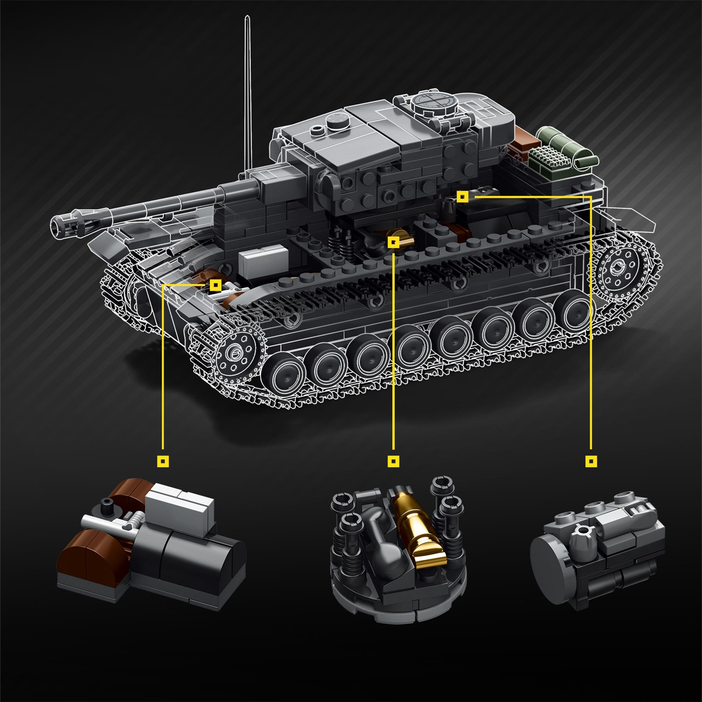 Tank Skala 1:35 No. 4 Tipe G d - Interior Design And Build ulasan dan harga