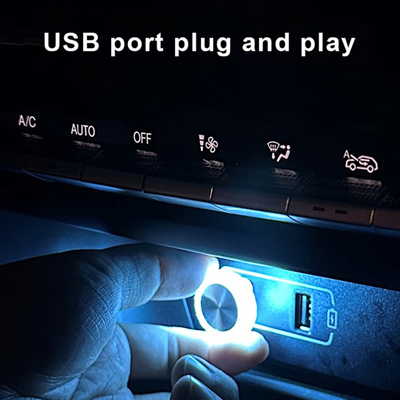 Lampu Sekitar USB Mobil Portab - Interior Design Icon ulasan dan harga