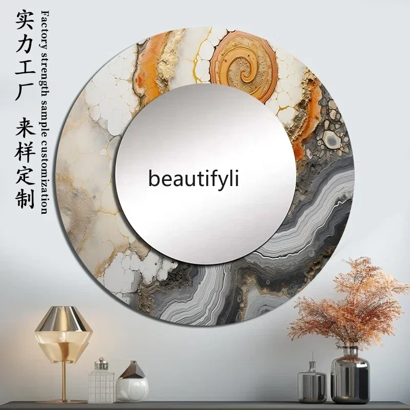 Cermin bundar Q178 CC, hiasan  - Rattan Mirror Round ulasan dan harga
