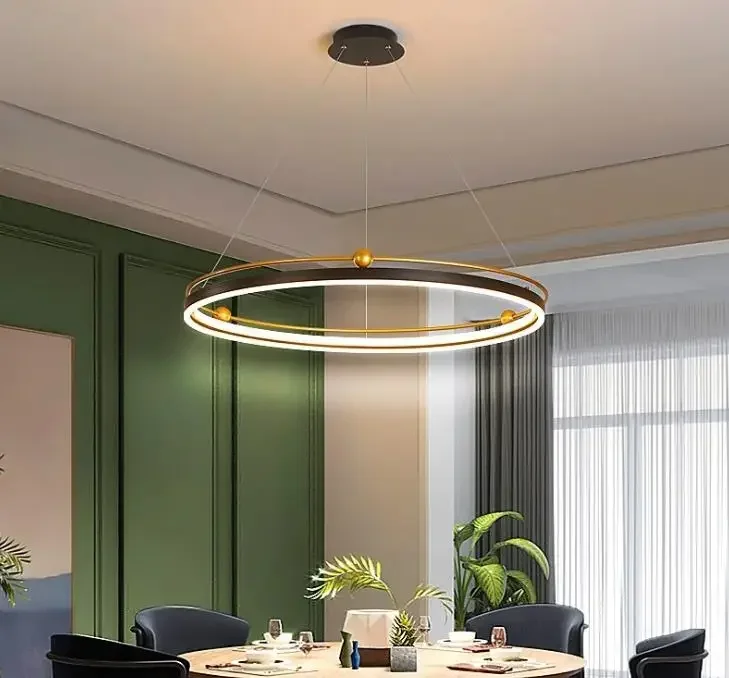 Lampu gantung LED modern bentu - Engineering And Interior Design ulasan dan harga