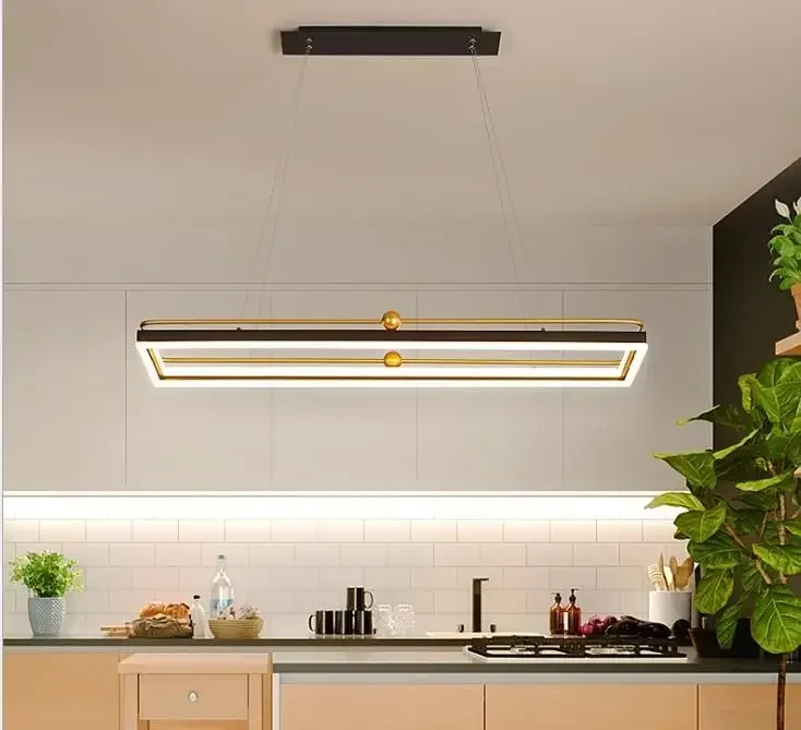 Lampu gantung LED modern bentu - Engineering And Interior Design ulasan dan harga