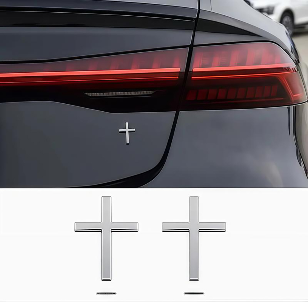 Christian Cross-Sticker SUV Ca - Interior Design Icon ulasan dan harga