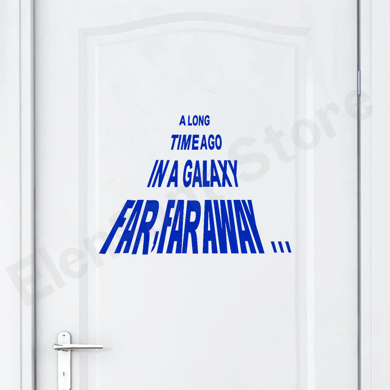 Stiker Dinding Space Wars A LO - Interior Design Magazine ulasan dan harga