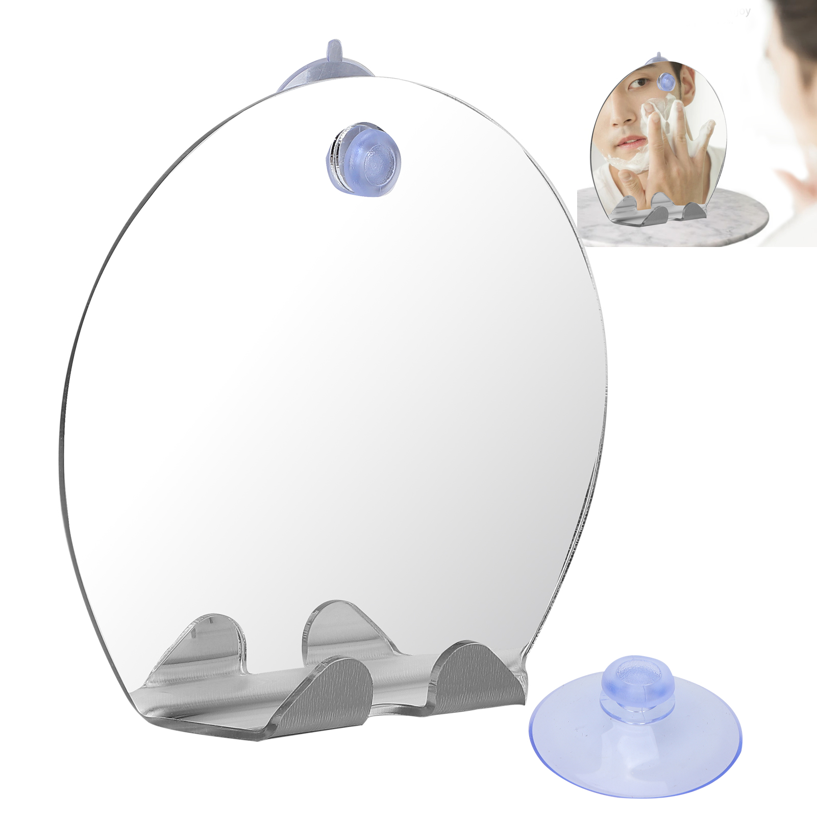 Cermin Cukur Kamar Mandi Tanpa - Rattan Mirror Round ulasan dan harga