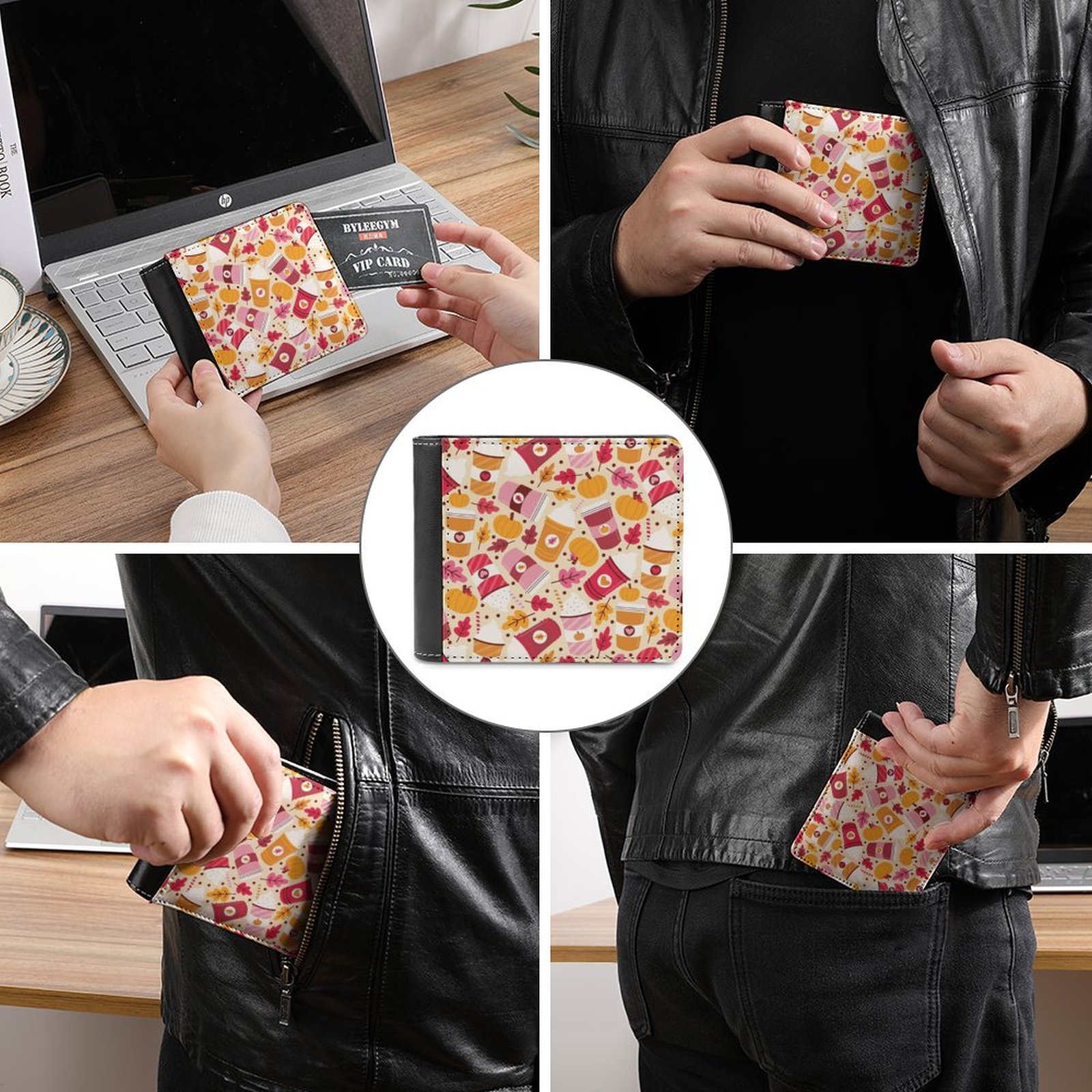 Dompet Pria Geometris Blush da - Interior Design Scandinavian ulasan dan harga